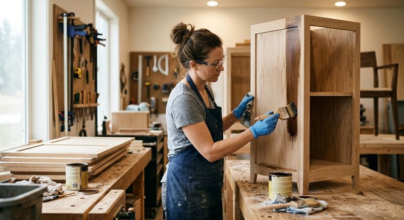 Cabinet Staining Service in Muncie, IN
