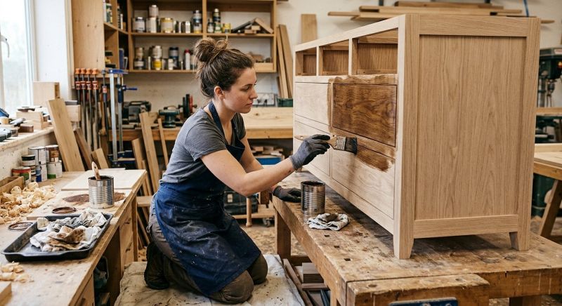 Cabinet Staining Service in Lafayette, IN