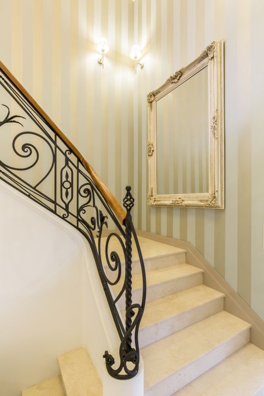 Wrought Iron Railing Painting