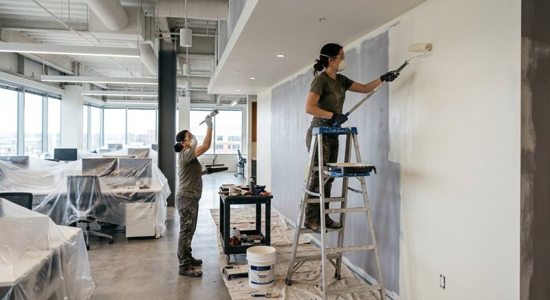 Business Floor Painting in Boulder, CO