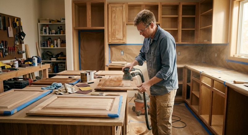 Cupboard Refinishing in Terre Haute, IN