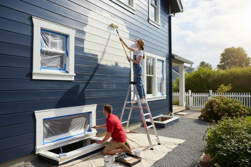 House Limewashing in Arvada, CO