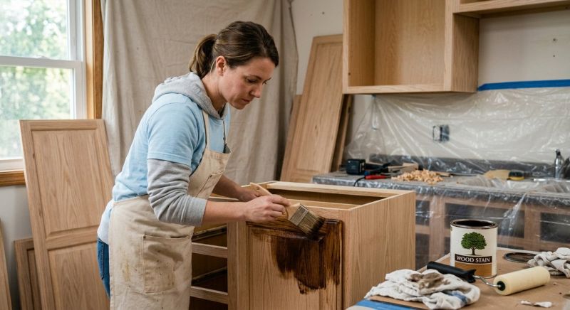 Kitchen Cabinet Refinishing in Dayton, OH