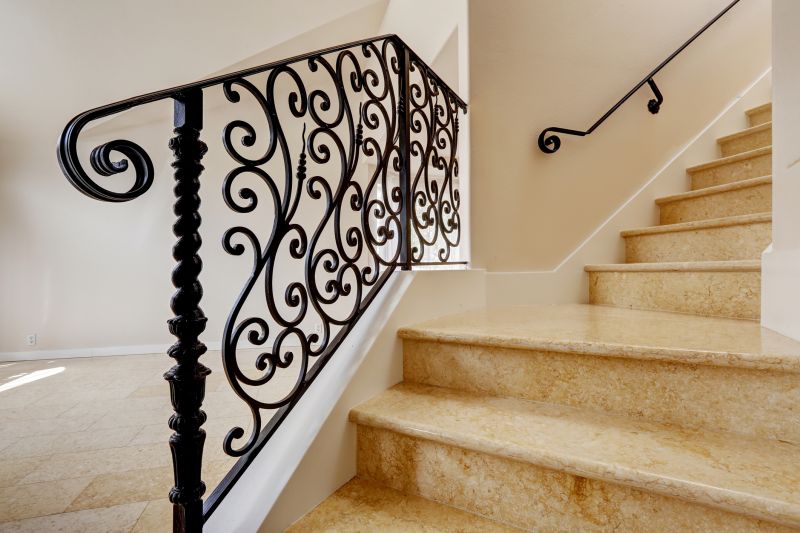Wrought Iron Railing Painting