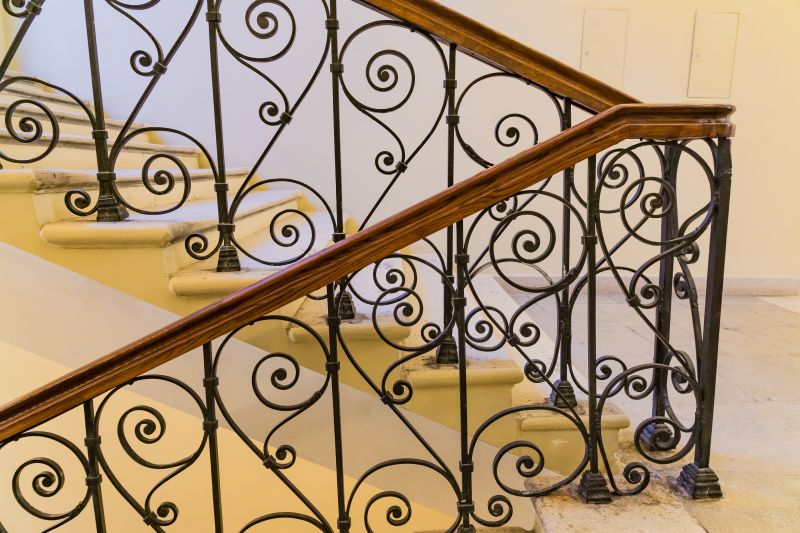 Wrought Iron Railing Painting