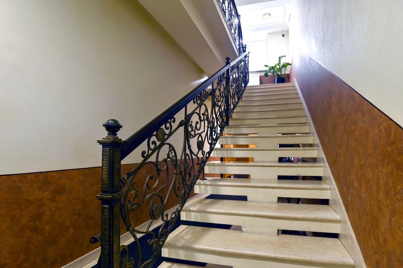 Wrought Iron Railing Painting
